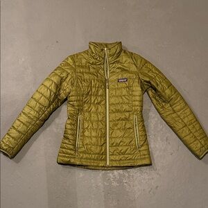 Patagonia Women's Green Puffer Jacket